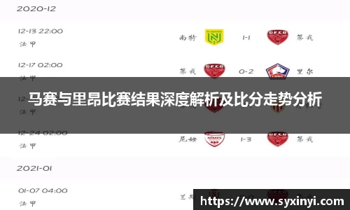 马赛与里昂比赛结果深度解析及比分走势分析